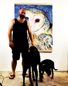 Oswin shares his artistic wisdom