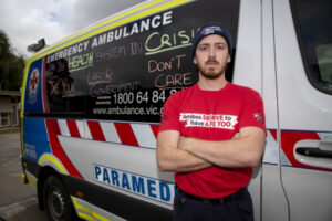 Regions at risk as paramedics on front line