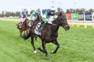 Jye flies on heavy track