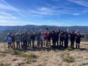 Alpine course students honour volunteers