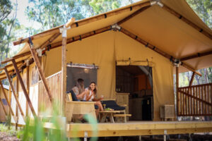 Treat for glamping retreat destination
