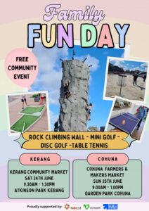 Celebrate the end of Term 2 with family fun days