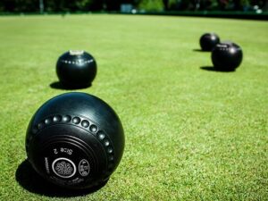 Around the greens