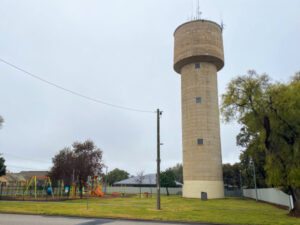 Water tower works to start