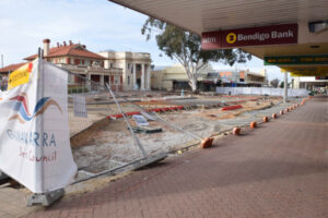Vandals impact construction site