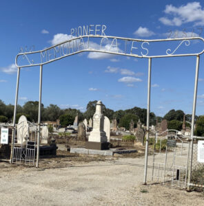 Working bee at cemetery