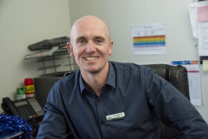 Principal enjoys getting to know school