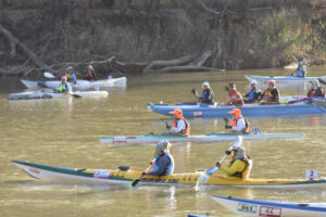 Paddlers persevere