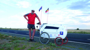 Hitting the road for charity