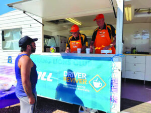 Drivers arrive revived and alive