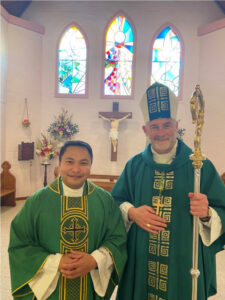 New Catholic priest installed