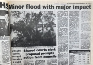 Minor flood with major impact – Sep 17, 1993