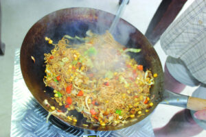 Cooking up a storm