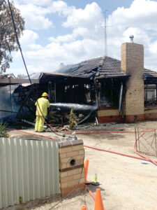 House gutted