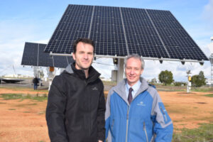 New direction for solar power site