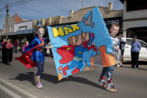 Characters add colour to Kerang streets