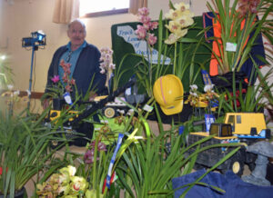Orchids were stunning