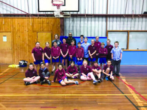 Students have a ball