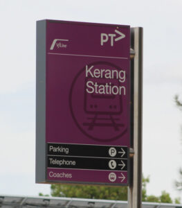 Train station violence on Kerang platform