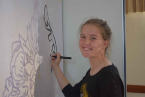 Pasting up creativity