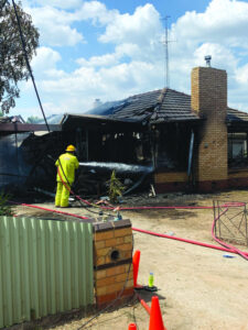 Suspicious blaze in Cohuna
