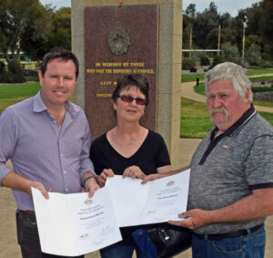 Military links recognised
