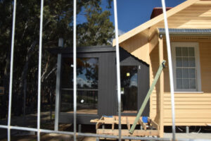 Koondrook camp takes shape at Gunbower Creek