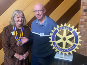 Wheels turn at Rotary
