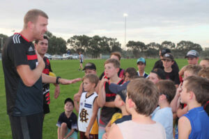 Fletcher drops by