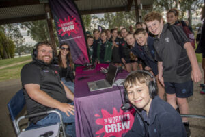 Kids hit the airwaves