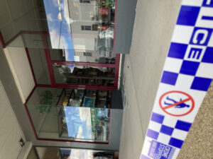 Police investigate store break-in