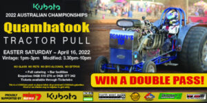 Terms and Conditions – Win tickets to the Quambatook Tractor Pull 2022