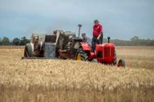 Quambatook Harvest Working Machinery Display and Vintage Tractor Pull a success