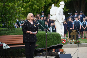 Still singing for troops