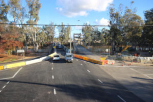 Temporary crossing