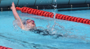Swimming in the rain
