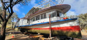 Full steam ahead for paddle boat