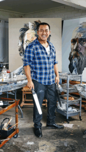 Art set for show