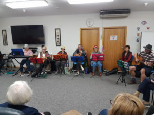 Old time songs entertain