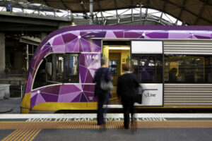 Rail passengers on the buses for line upgrades