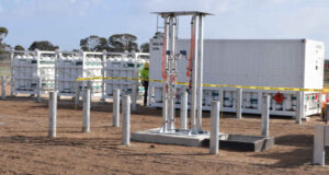 Gas infrastructure for town