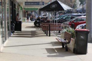 Cheaper costs for footpath trading