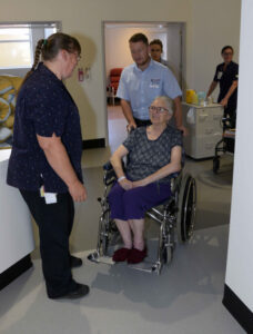Patients move into new wards
