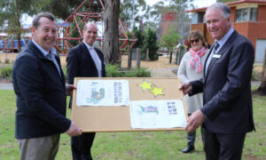 Inclusive play at a popular Kerang park