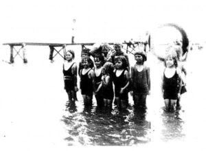 Sunday school dip gathering