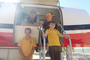 Flying doctors’ inspiring visit