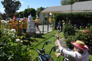 Carols over the fence