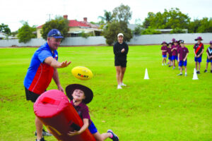 Kicking for walking