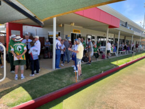Racecourse Bowls Club’s new turf now open