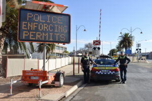 Fines slapped on people entering Victoria without permit